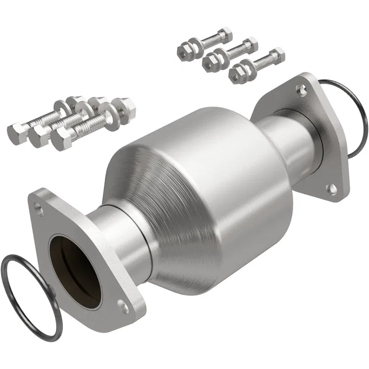 5571476 – MAGNAFLOW Catalytic Converter, Stainless Steel Case Single Bolt-On Inlet Single Bolt-On Outlet 10 Inch Over...